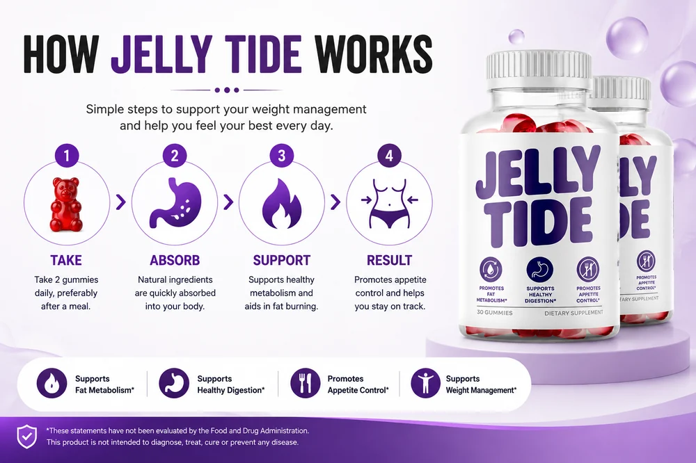 JellyTide daily metabolic support formula